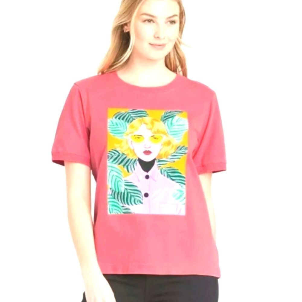 🆕 Bijou Karman Graphic T-shirt - Picture 2 of 5